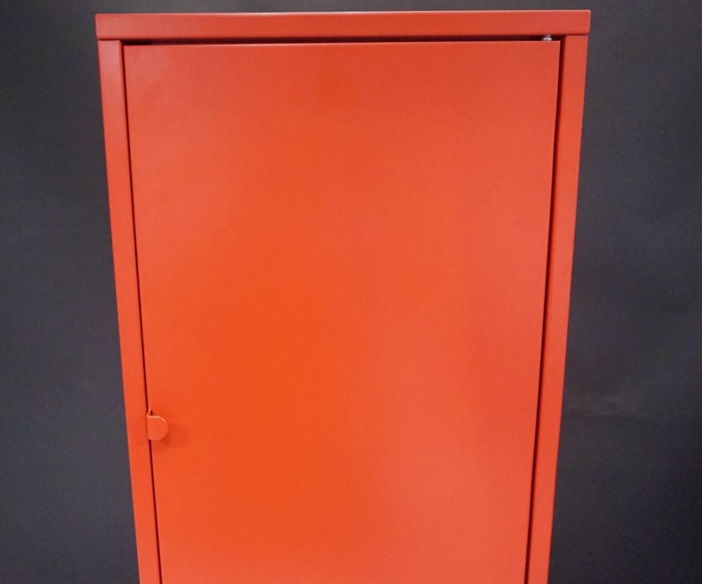 廃番カラー】イケア LIXHULT リックスフルト キャビネット 35x60 cm 赤