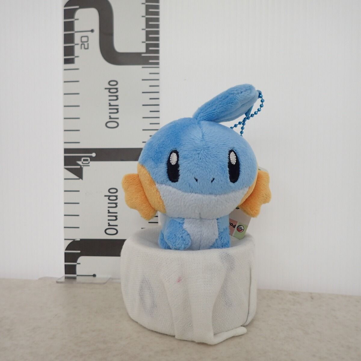 ポケモンセンター 連れ歩きマスコット ミズゴロウ 紙タグ付き ポケモンセンター 連れ歩きマスコット ミズゴロウ 紙タグ付き