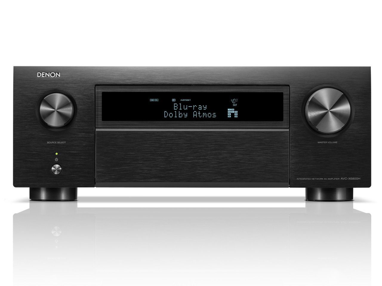 未使用　送料無料　定価：52.8万　DENON　AVC-X6800H-K [ブラック]　AVアンプ 　展示美品