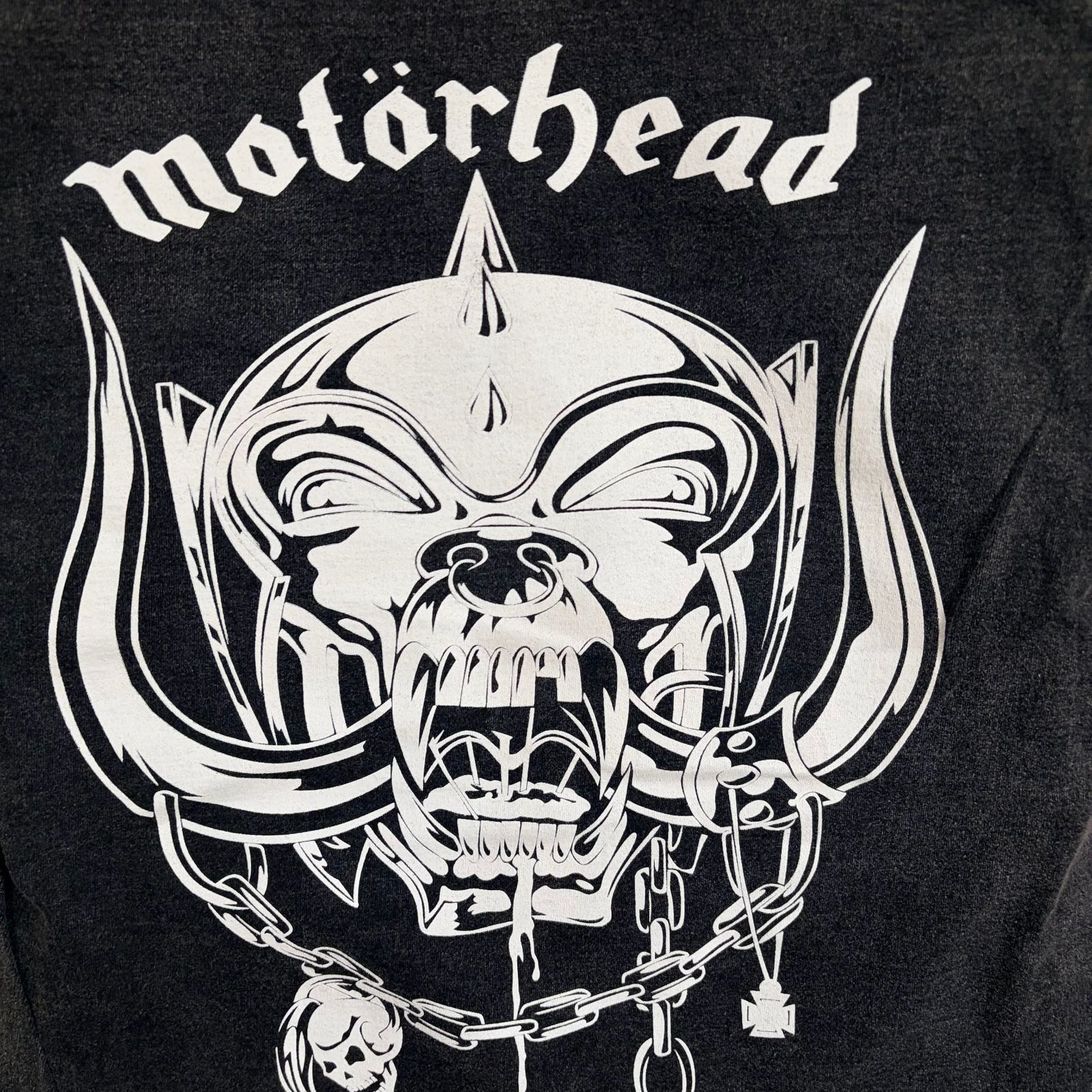 新品 Motorhead モーターヘッド バンドTシャツ M 黒 ウォッシュ加工 