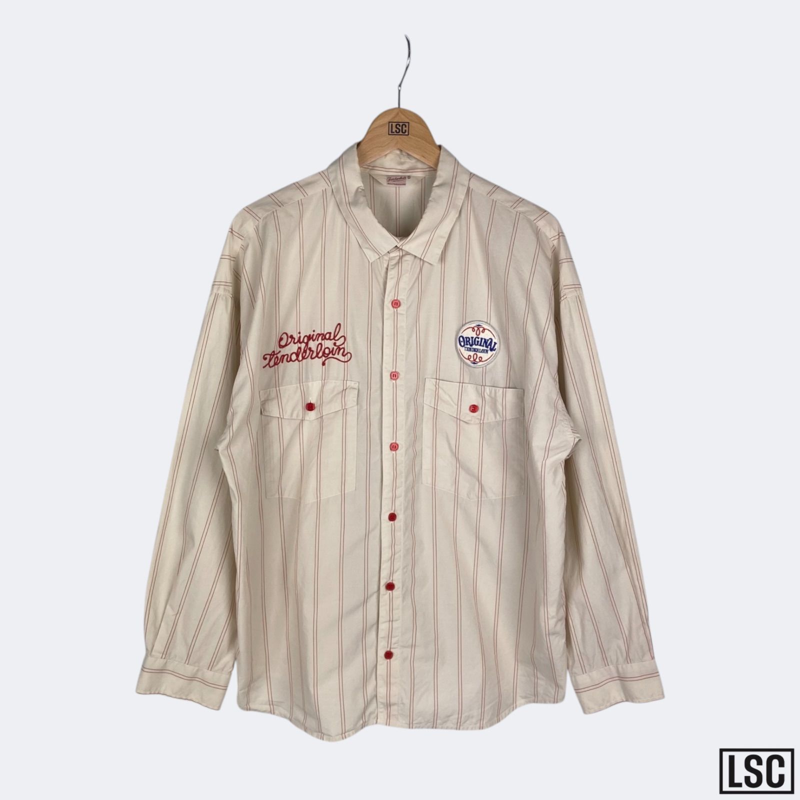 Original Tenderloin ストライプシャツ　レア品 Original Tenderloin ストライプシャツ レア品 【公式通販】