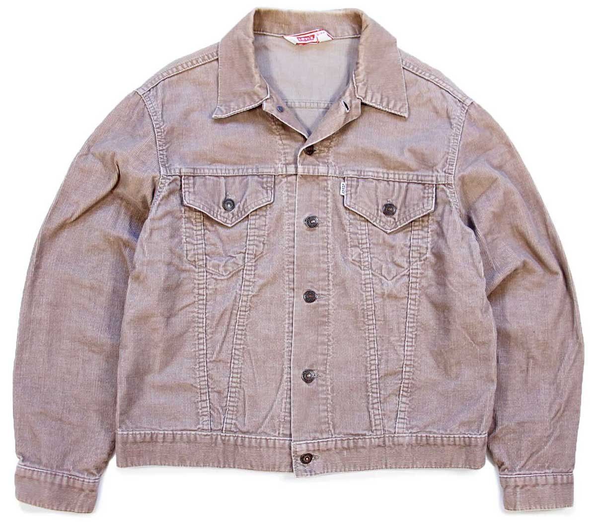 70s USA製 Levi´sリーバイス 70505 コーデュロイジャケット ブラウン 