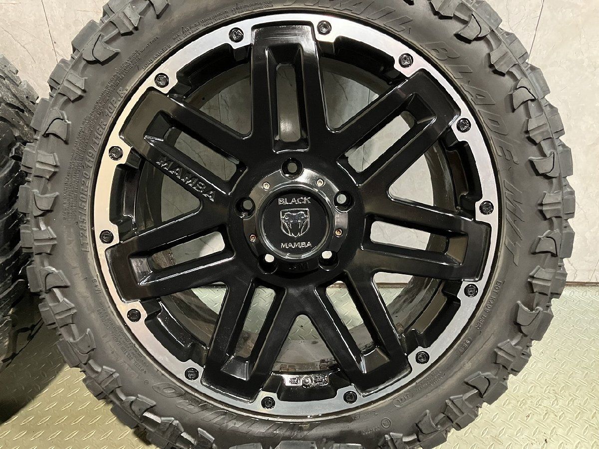 ATTURO TRAIL BLADE M/T LT285/50R20】夏タイヤ【BLACK MAMBA 20インチ 