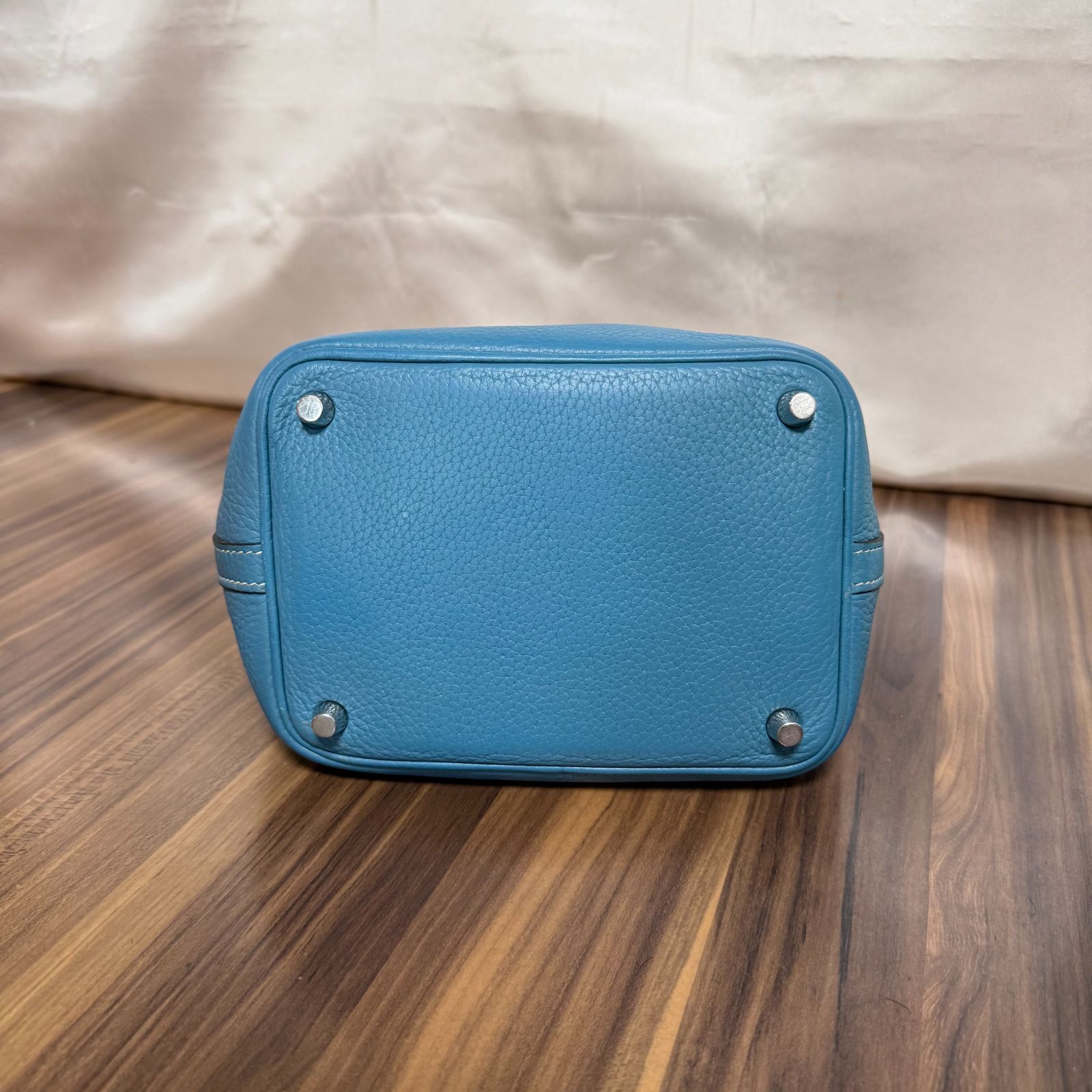 ⭐️美品⭐️HERMES エルメス ピコタンロックPM ブルージーン ▢R刻印 