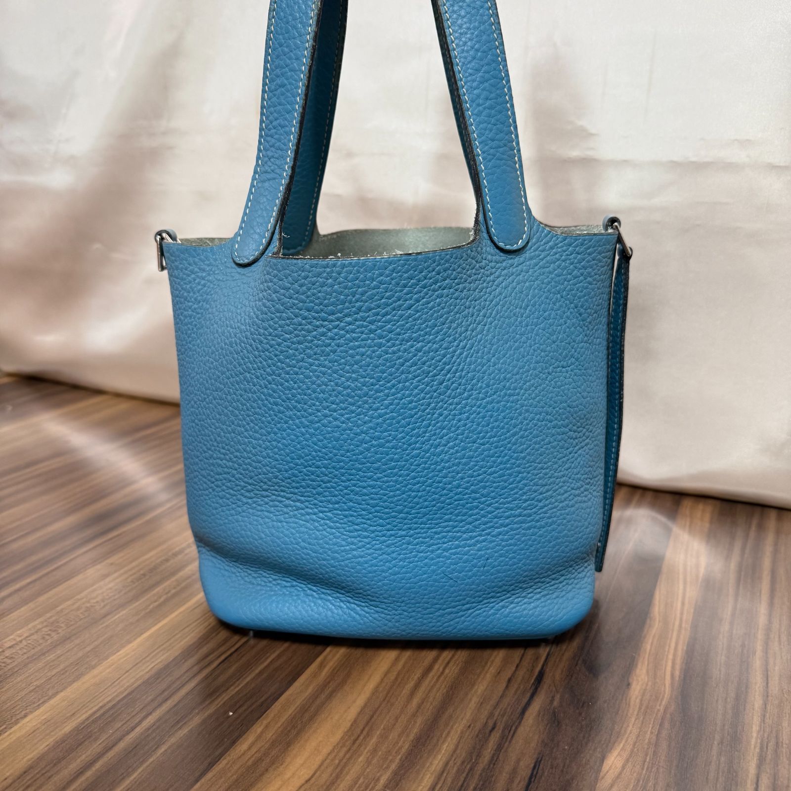 ⭐️美品⭐️HERMES エルメス ピコタンロックPM ブルージーン ▢R刻印 