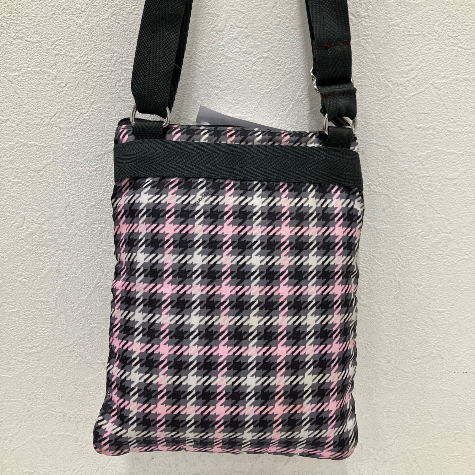 2110 LeSportsac レスポートサック ショルダーバッグ グレー ピンク 肩 
