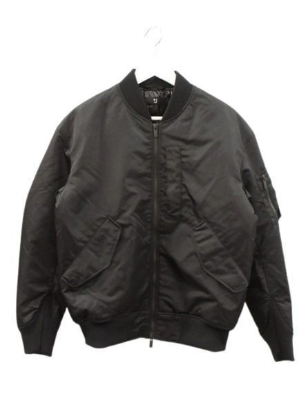 ユニクロ UNIQLO +J ハイブリッドダウンオーバーサイズMA-1ブルゾン S