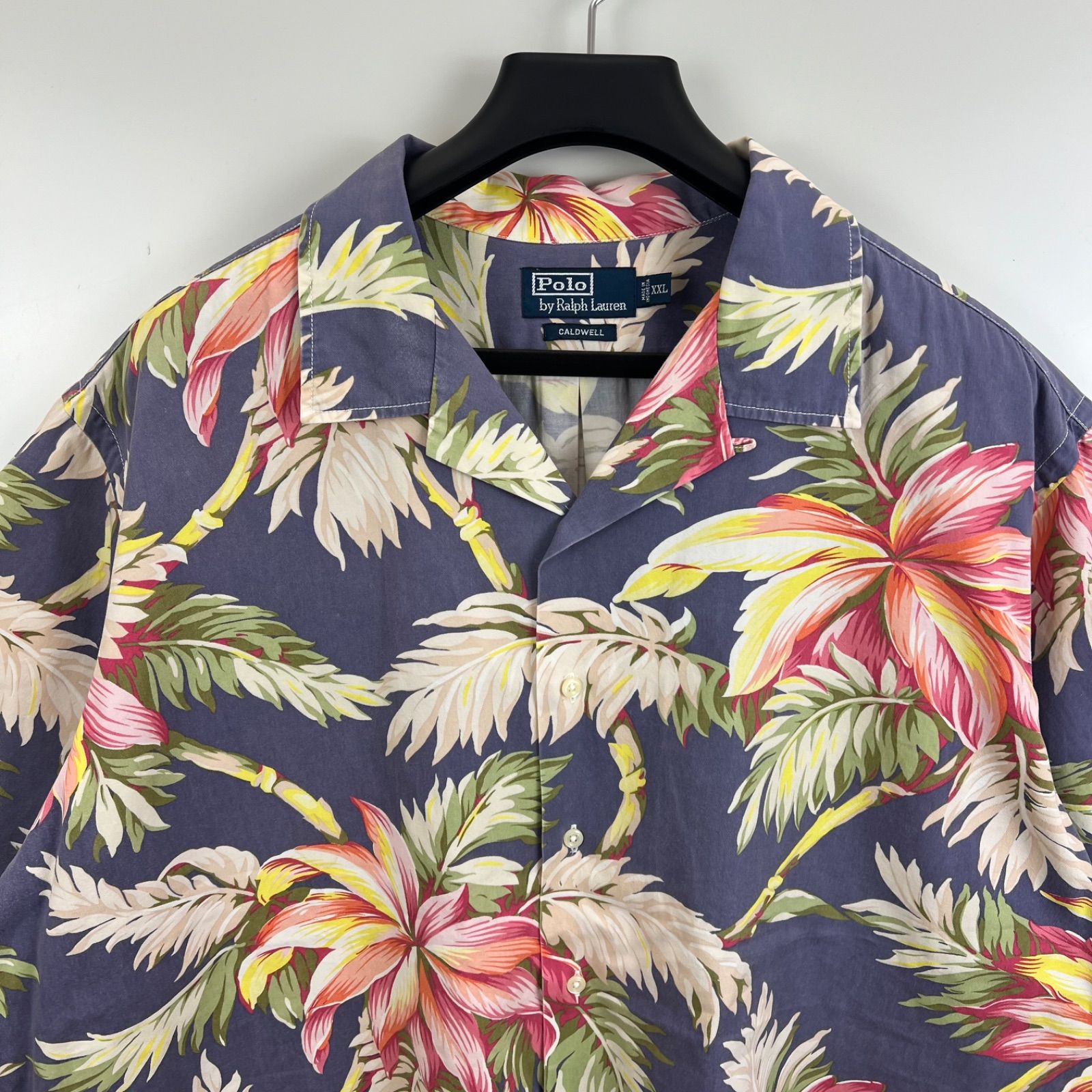 POLO by Ralph Lauren 90s vintage CALDWELL cotton aloha shirts XXL 