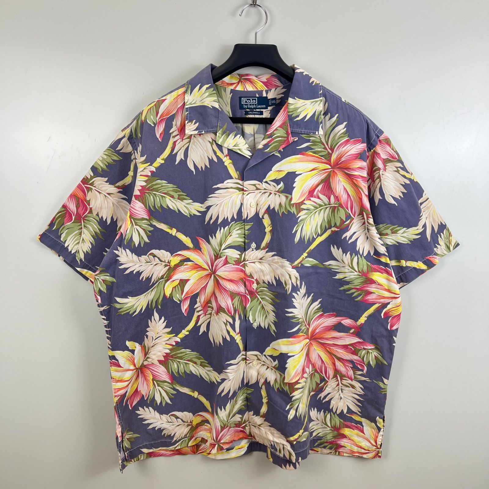 POLO by Ralph Lauren 90s vintage CALDWELL cotton aloha shirts XXL 
