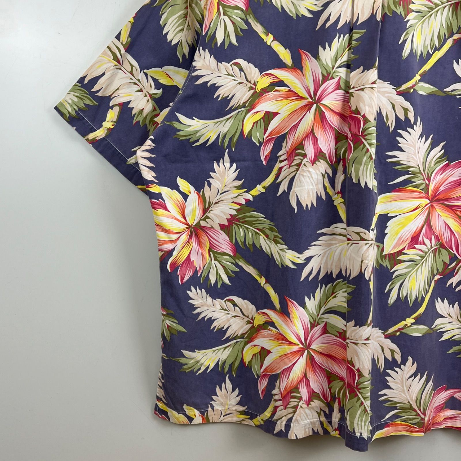 POLO by Ralph Lauren 90s vintage CALDWELL cotton aloha shirts XXL 