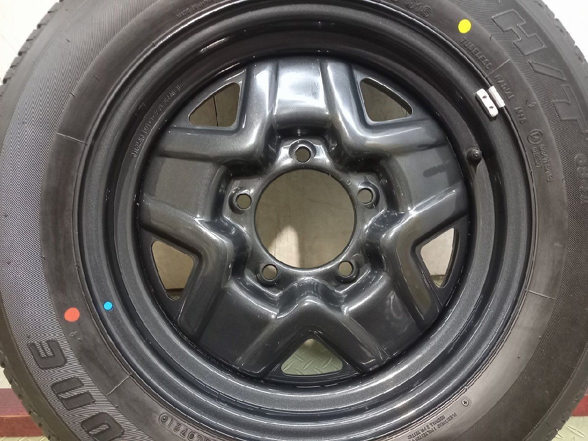 新車外し【BS DUELER H/T 684Ⅱ 175/80R16】夏タイヤ 1本【SUZUKI JB64 
