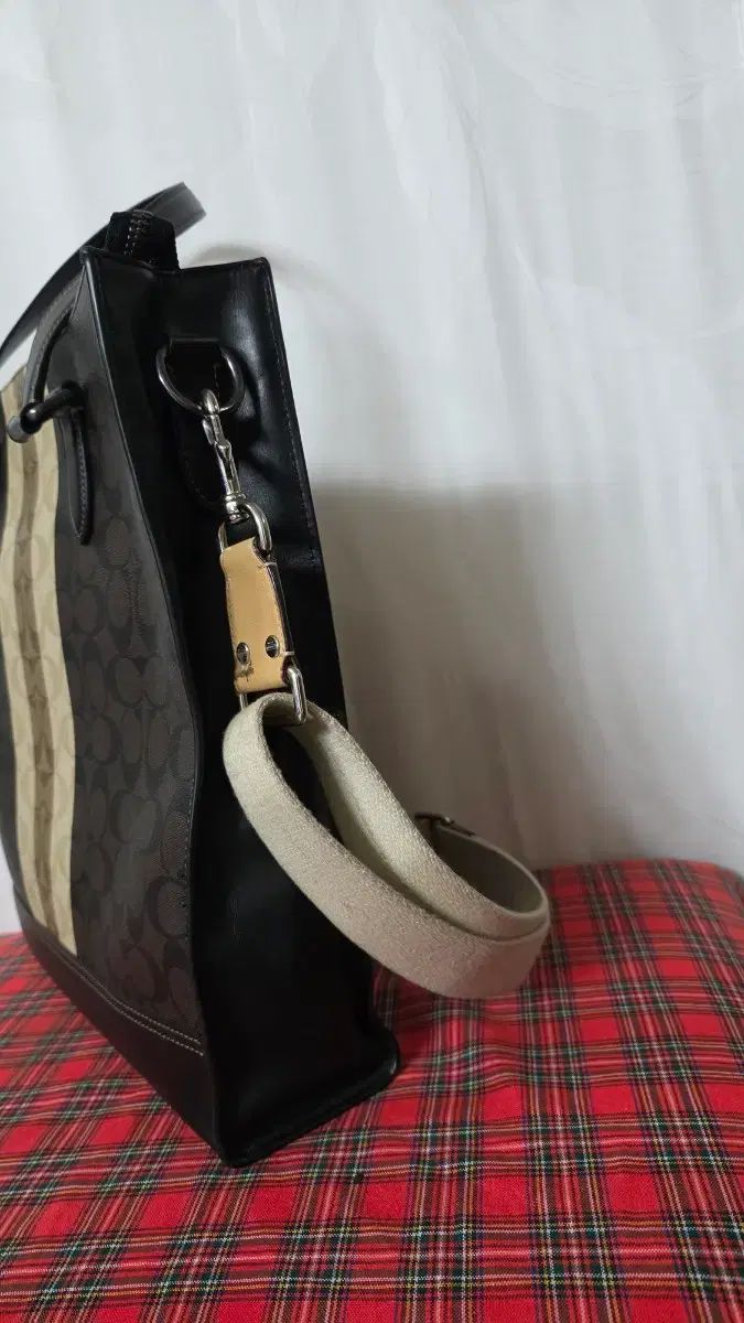 美品 COACH コーチ シグネチャー ショルダーバッグ トートバッグ 