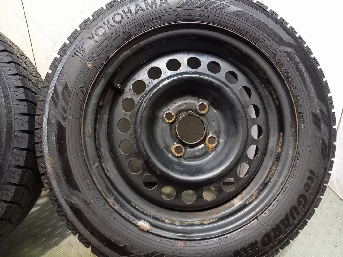 YOKOHAMA iG70 175/65R15 スタッドレス ホンダ 純正ホイール 15インチ