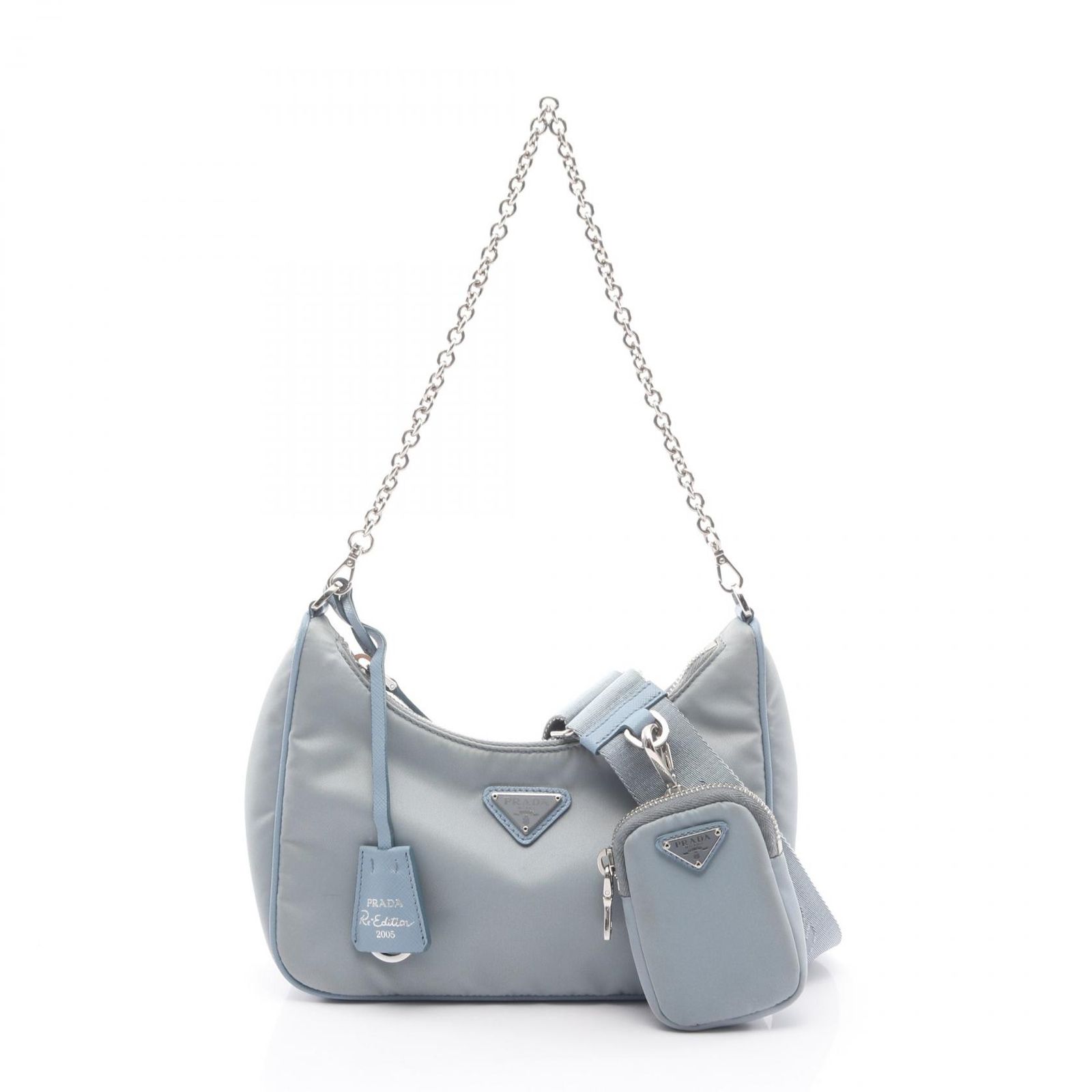 プラダ PRADA ショルダーバッグ Re-Edition 2005 2WAY 1BH204 ライト 