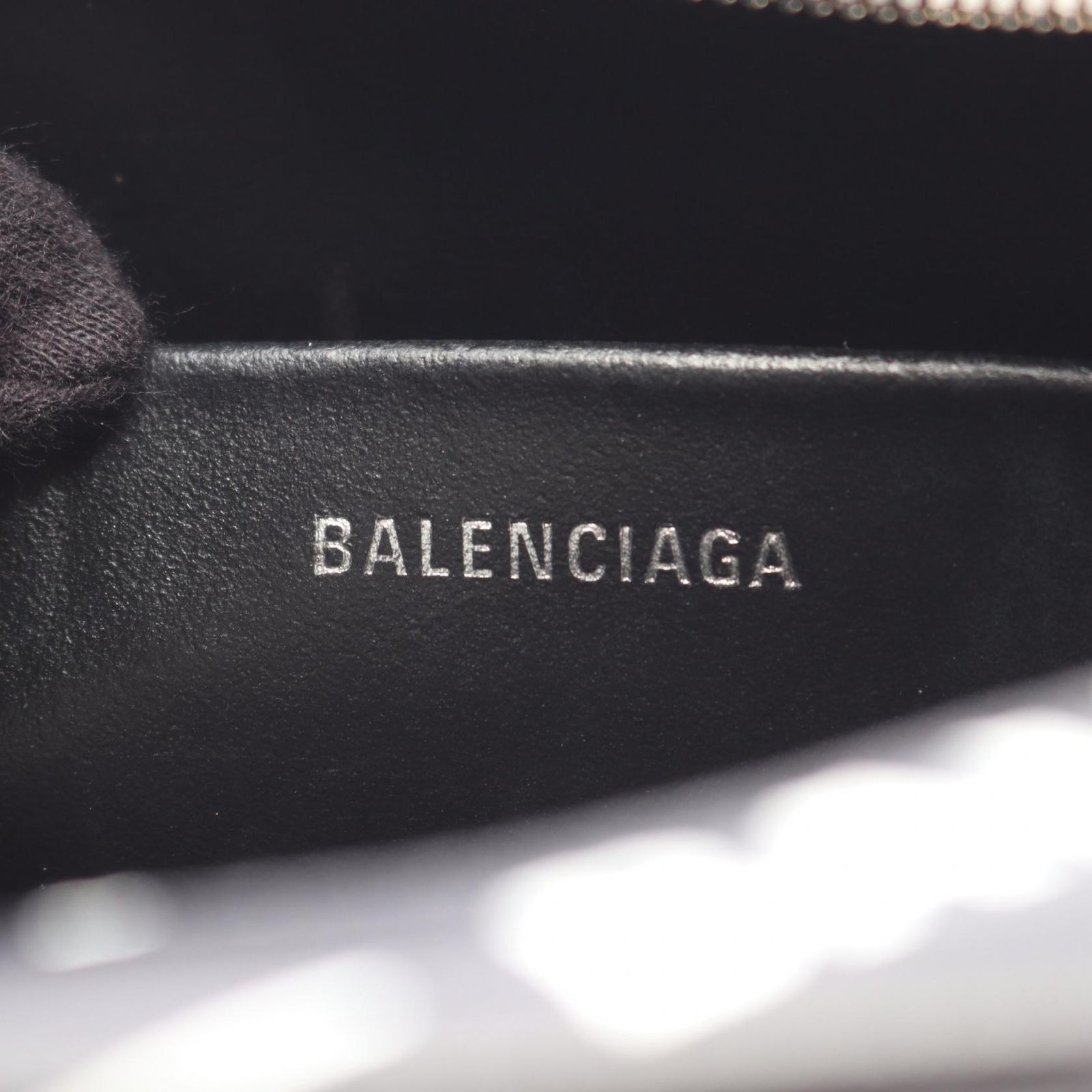 バレンシアガ BALENCIAGA EVERYDAY CAMERA BAG S エブリデイ カメラ バッグ S ショルダーバッグ バッグ レザー レディース ブラック系 / ホワイト系 552370 【中古】 最短翌日お届け バレンシアガ ショルダーバッグ カメラバッグ S