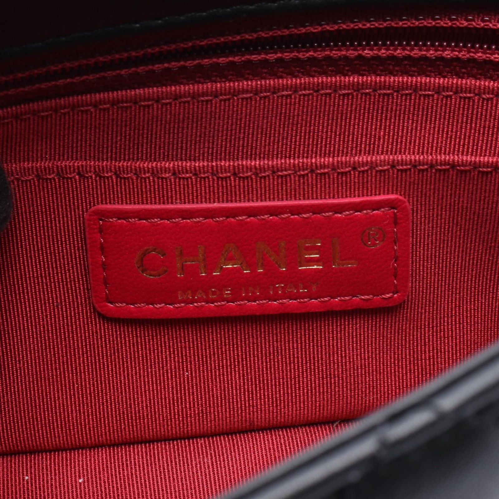 シャネル CHANEL ショルダーバッグ ミニマトラッセ フリル ブラック