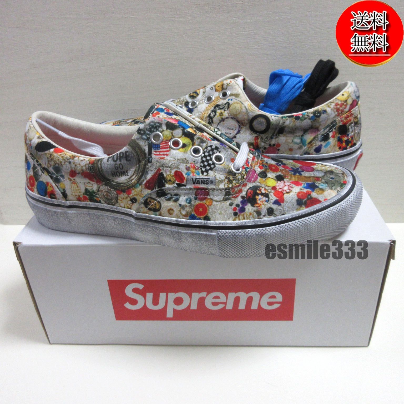 送料無料☆匿名配送☆新品☆ダンボール梱包】2026 Supreme Vans Era 