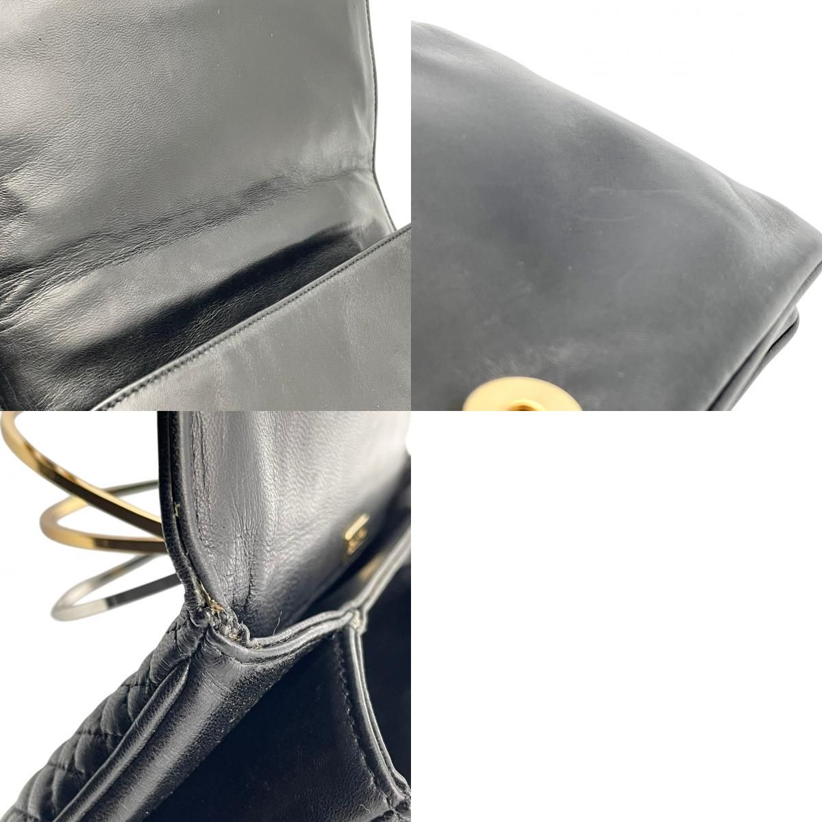 BALLY バリー キルティング ボストンバッグ レザー ブラック シルバー金具 バリー キルティング ハンドバッグ ワンハンドル ターンロック 金具
