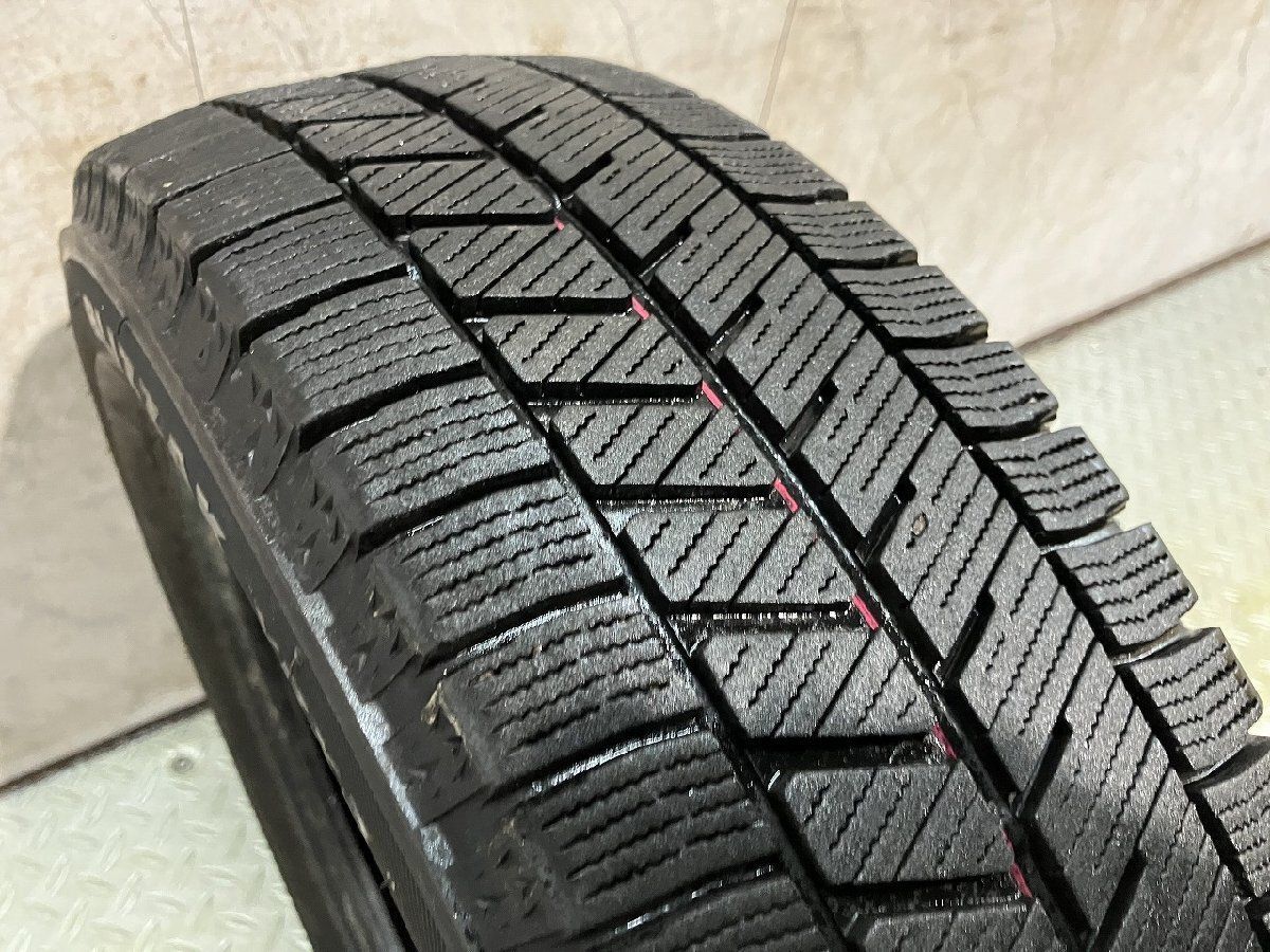 BS BLIZZAK VRX 155/65R14 14インチ スタッドレス 4本 2016年製 N-ONE ピクシスメガ スペーシア ワゴンR ムーブ等　(TF400) クレジットカード QR決済可能 BS BRIDGESTONE BLIZZAK VRX3 155/65R14 14インチ スタッドレス 1本 22