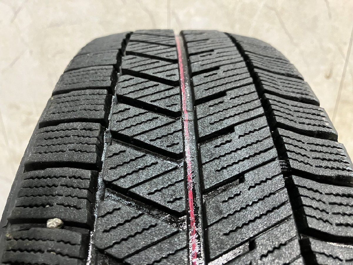 BS BLIZZAK VRX 155/65R14 14インチ スタッドレス 4本 2016年製 N-ONE ピクシスメガ スペーシア ワゴンR ムーブ等　(TF400) クレジットカード QR決済可能 ブリザック 2025年製 BLIZZAK VRX3 155/65R14 75Q タイヤ 【4本セット