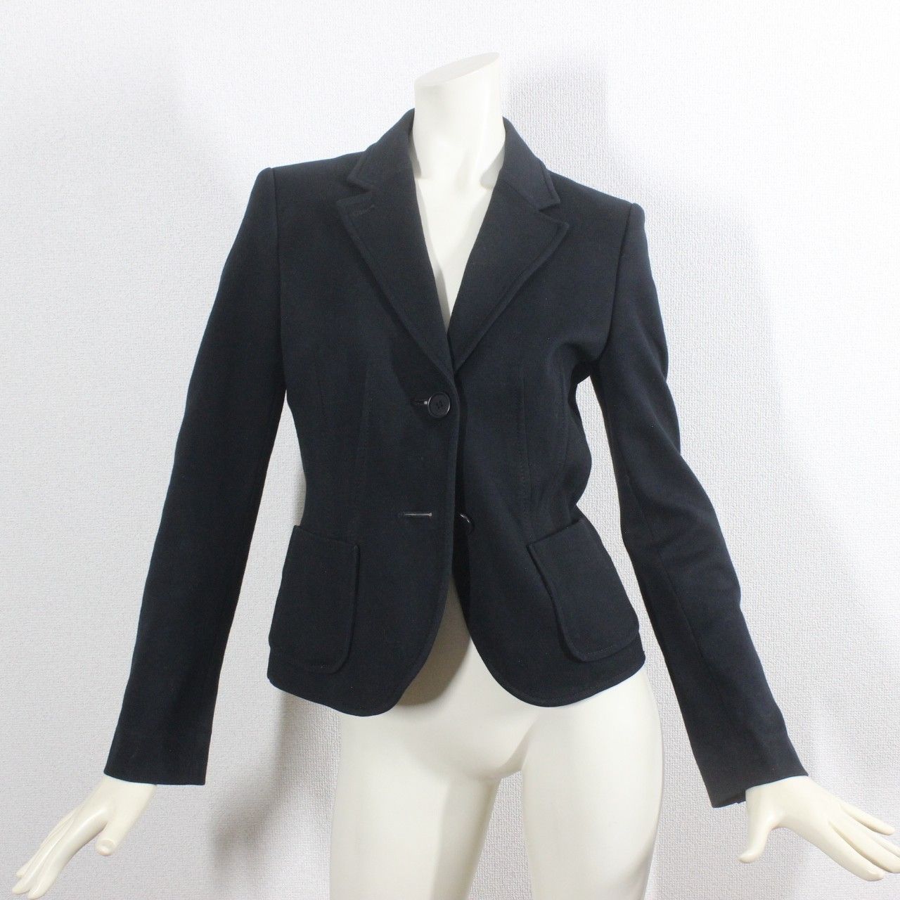 美品】Paul Smith BLACK ポールスミス ジャケット 40 M 9号 レディース 