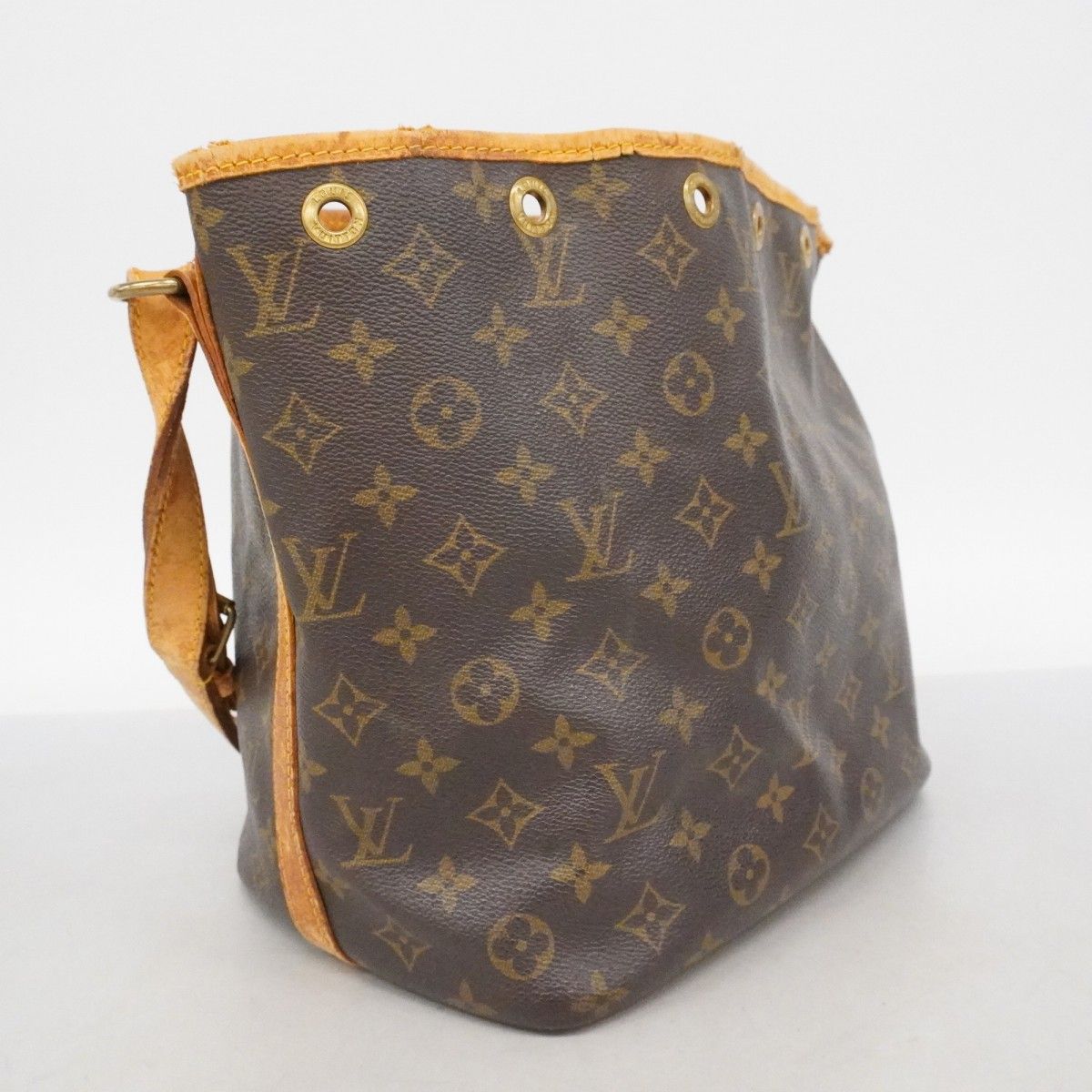 【6dc3637】ルイヴィトン ショルダーバッグ モノグラム プチノエ M42226 ブラウン【中古】レディース LOUIS VUITTON（ルイ・ヴィトン） ショルダーバッグ モノグラム プチ