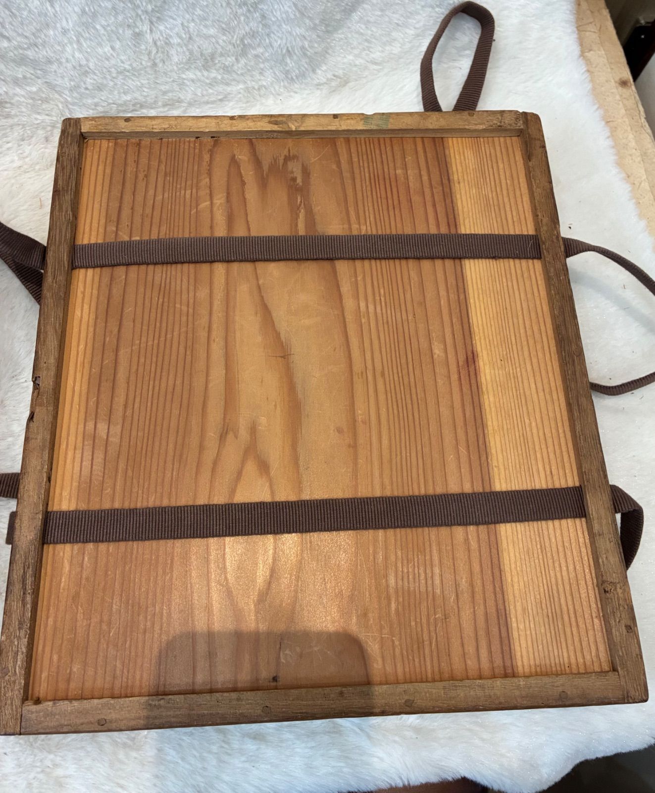 極上品】時代蒔絵螺鈿硯箱 桜に流水図 木製漆器 書道具 共箱付 - メルカリ
