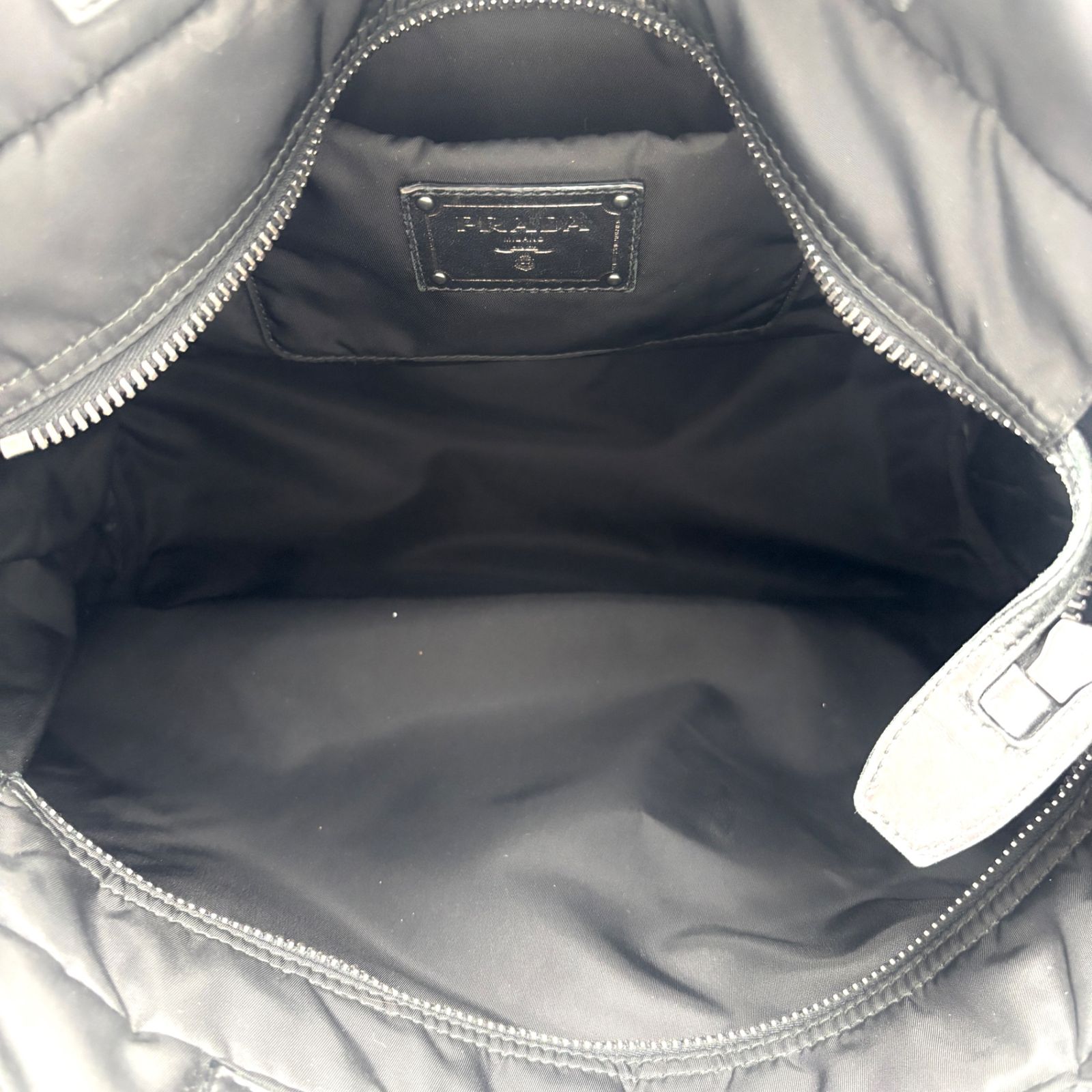 PRADA プラダ 三角ロゴ プレート テスートナイロン 2way トートバッグ