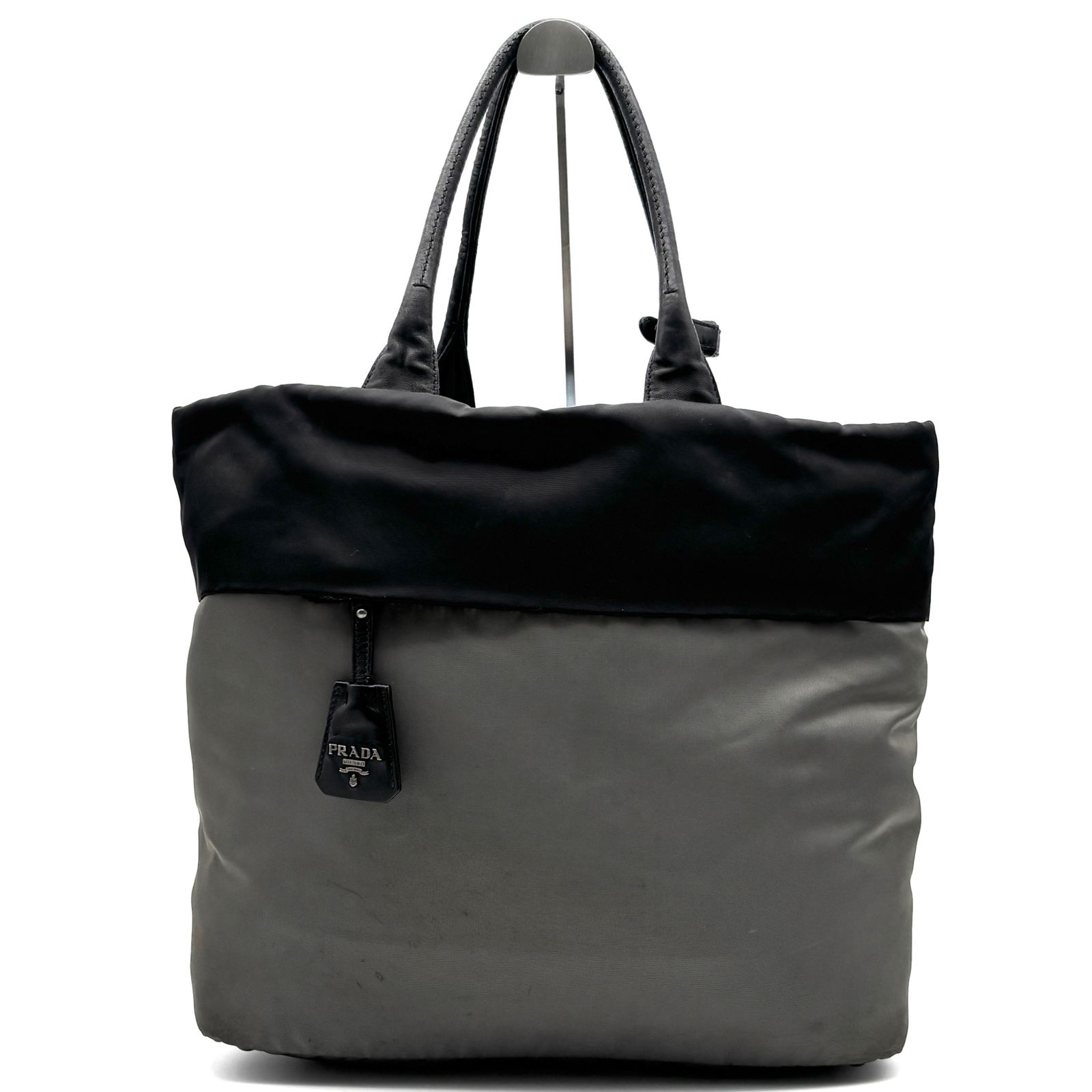 PRADA プラダ 三角ロゴ プレート テスートナイロン 2way トートバッグ