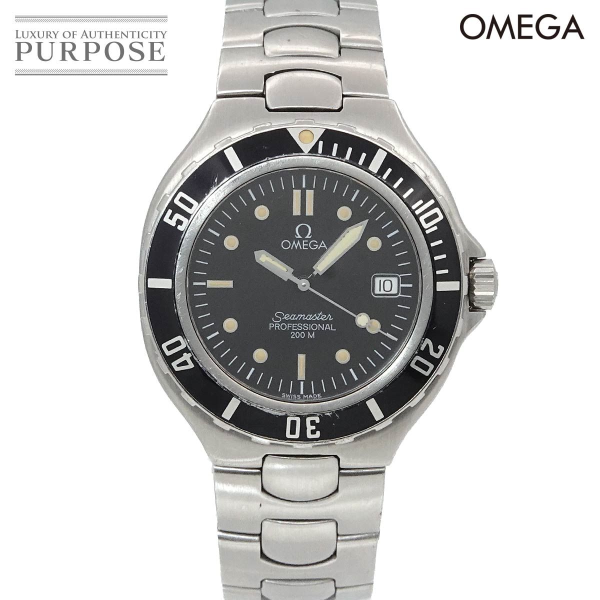オメガ OMEGA シーマスター プロフェッショナル 200 396 1062 ヴィンテージ メンズ 腕時計 クォーツ Seamaster Professionnel 90317745