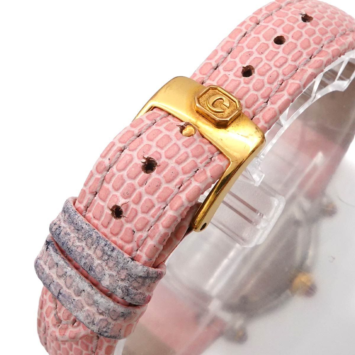ショパール Chopard ハッピースポーツ コンビ 27 8246 21 レディース 腕時計 4P ダイヤ ムーン スター YG クォーツ Happy Sports 90319106 ショパール Chopard ハッピースポーツ コンビ 27 8246 21 レディース
