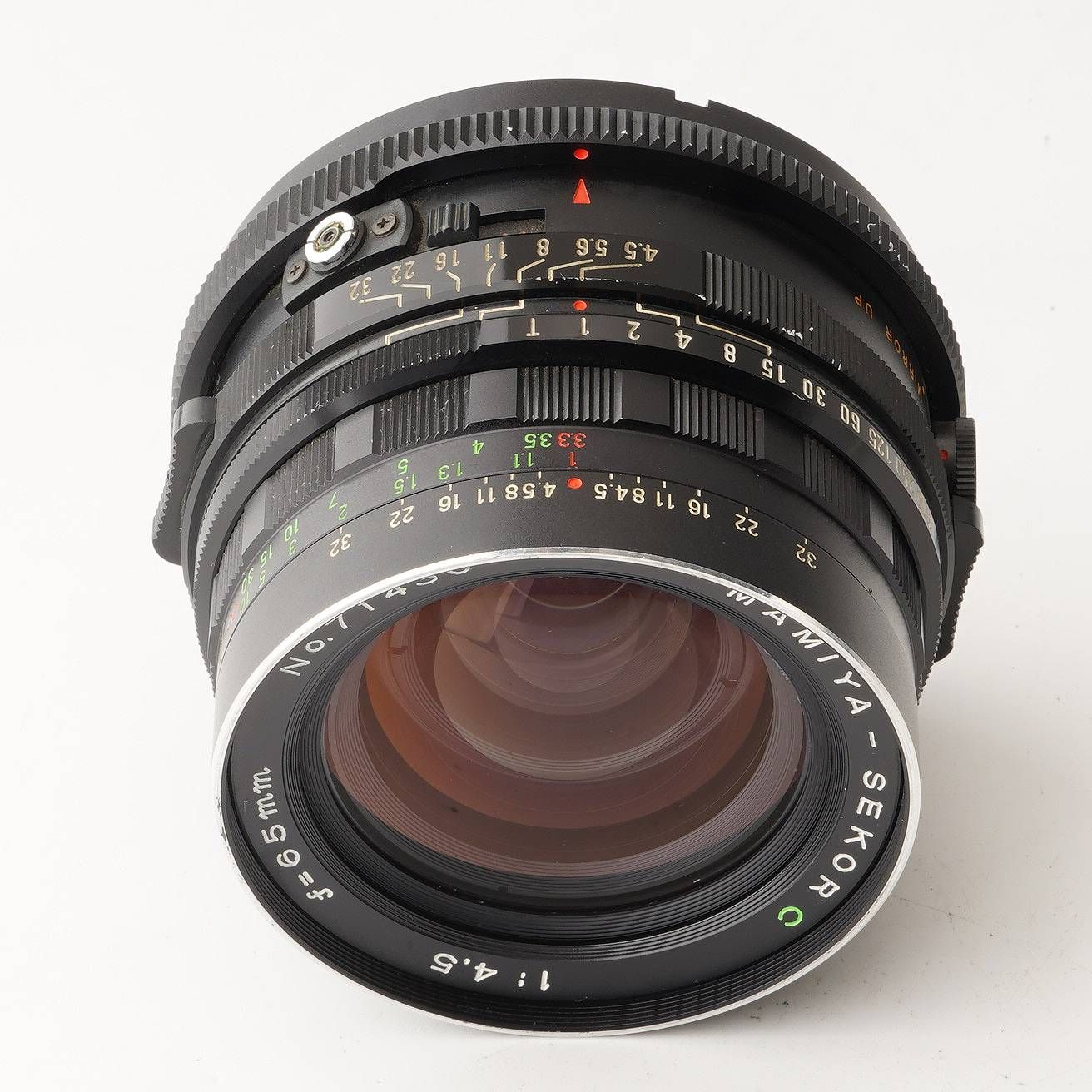 MAMIYA SEKOR C 65mm F4.5 マミヤ MAMIYA-SECOR C 65mm F4.5 レンズ内カビ掃除、分解修理、清掃