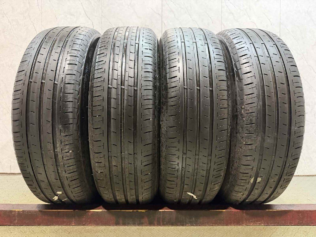 【新車外し】25年製 BS BRIDGESTONE ECOPIA EP150 185/65R15 15インチ 4本 シエンタ フリード イスト アクア デミオ等　(VTG947) BS BRIDGESTONE ECOPIA EP150 185/65R15 15インチ 夏タイヤ 4本 25年製