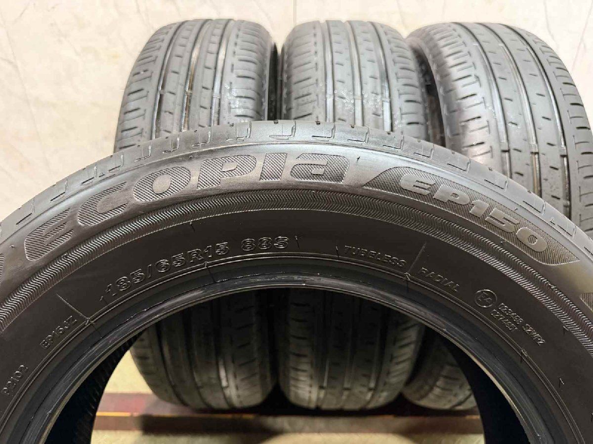 BS BRIDGESTONE ECOPIA EP150 185/65R15 15インチ 夏タイヤ 4本 25年製