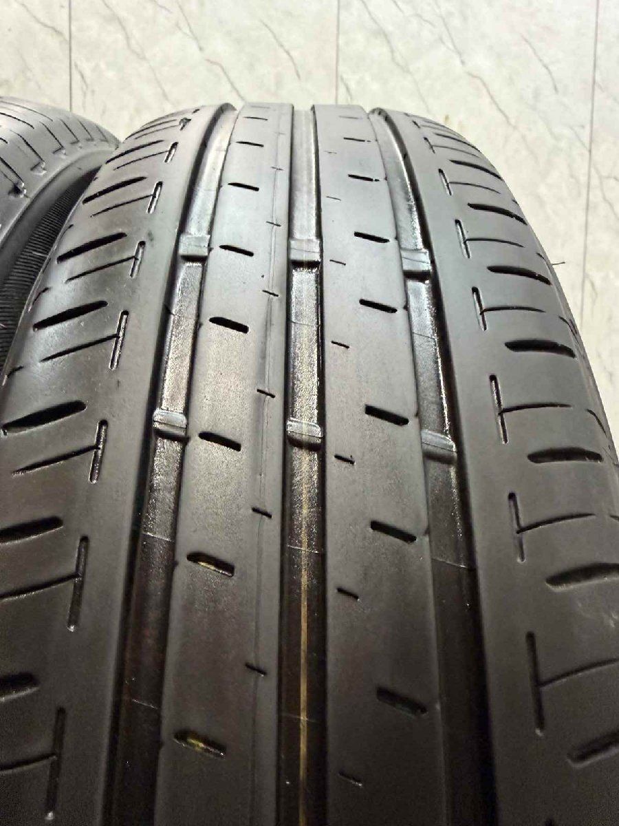 【新車外し】25年製 BS BRIDGESTONE ECOPIA EP150 185/65R15 15インチ 4本 シエンタ フリード イスト アクア デミオ等　(VTG947) BS BRIDGESTONE ECOPIA EP150 185/65R15 15インチ 夏タイヤ 4本 25年製