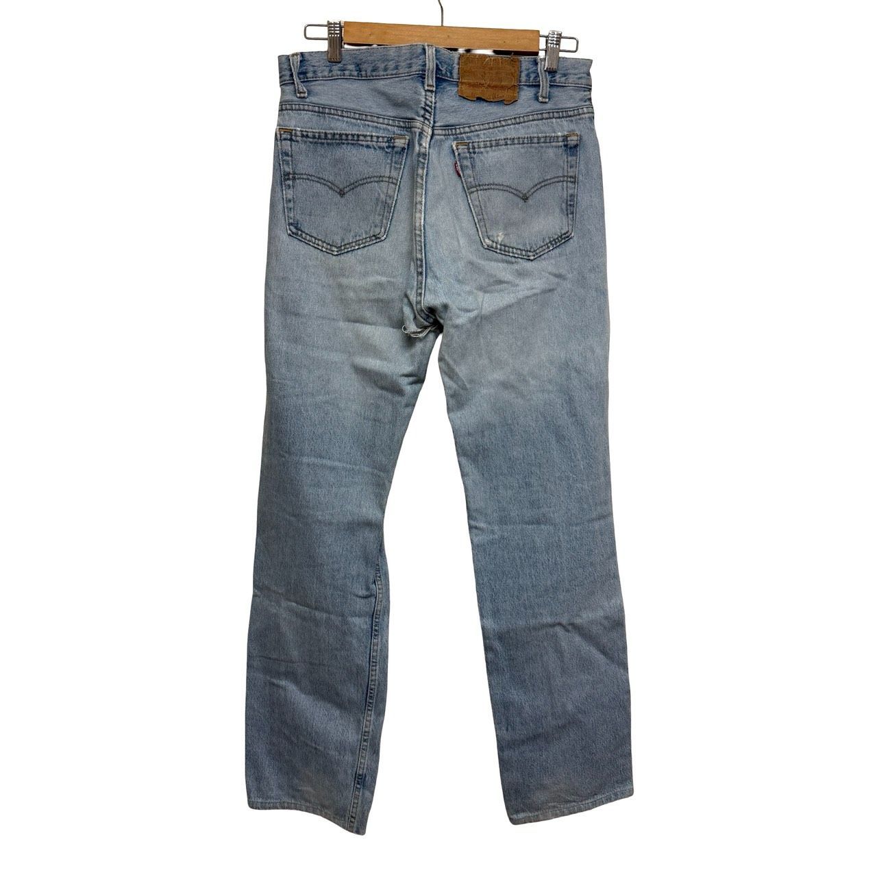リーバイス Levi's メンズ ジーンズ 501 90s USA製 ダメージ加工 裾