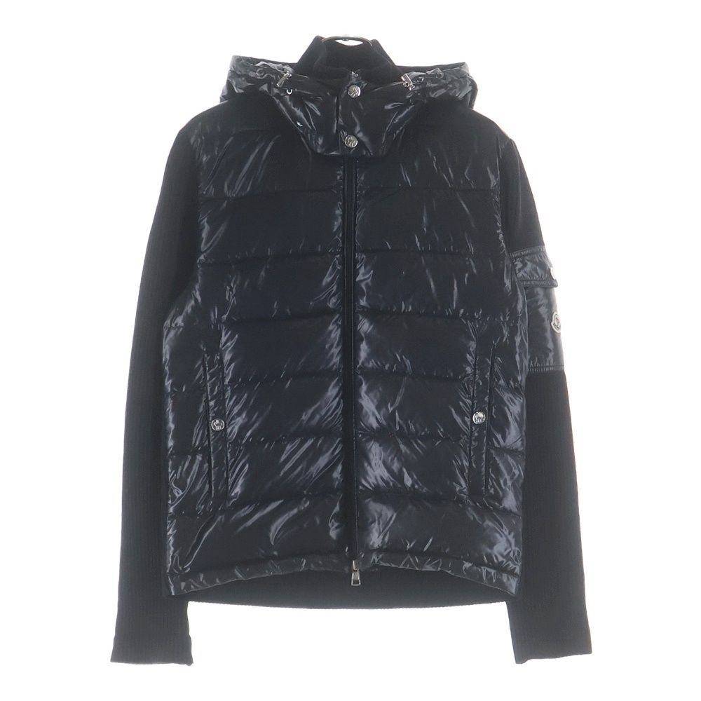MONCLER (モンクレール) MAGLIONE TRICOT CARDIGAN ニット切替ダウン