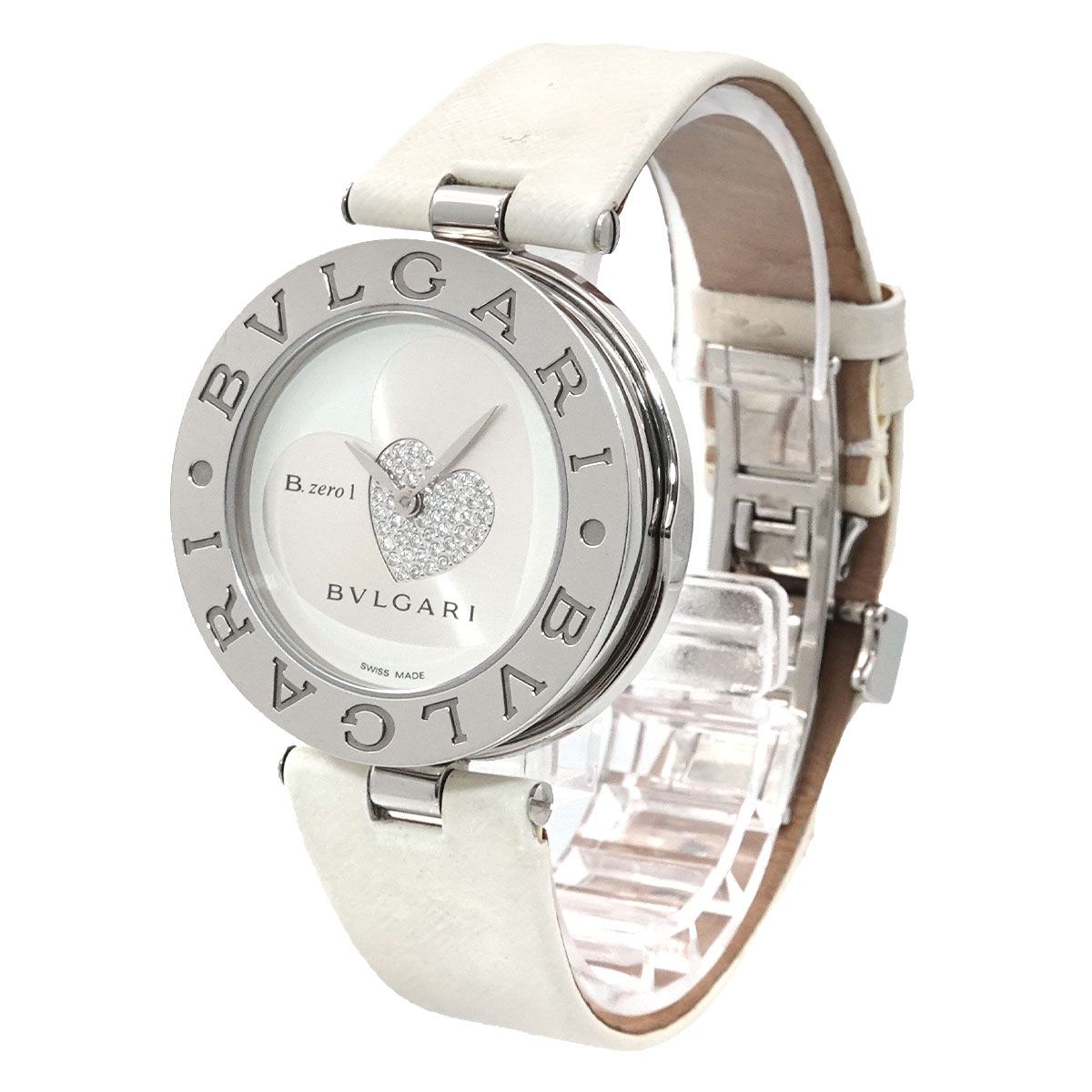 ブルガリ BVLGARI ビーゼロワン ダブルハート BZ35S レディース 腕時計 