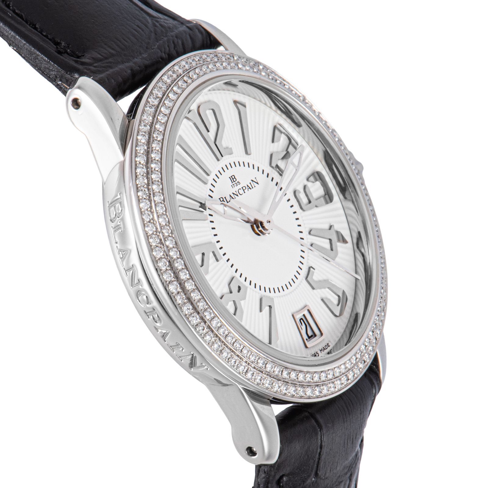 Blancpain ブランパン ウーマン ウルトラスリム ダイヤベゼル 3300-4527-64B ステンレススチール【中古】 Blancpain ブランパン ウーマン ウルトラスリム ダイヤベゼル 3300