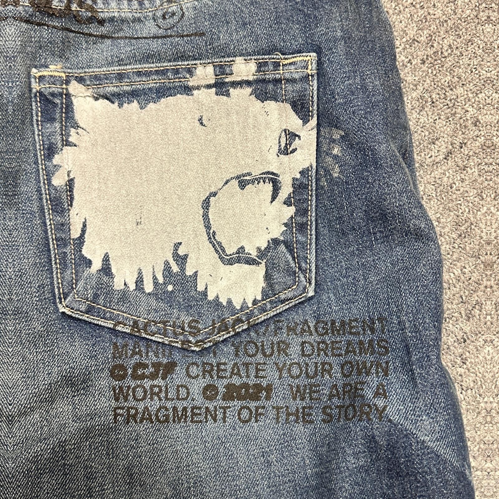 パンツ Cactus Jack カクタスジャック ×FRAGMENT DESIGN DENIM PANT