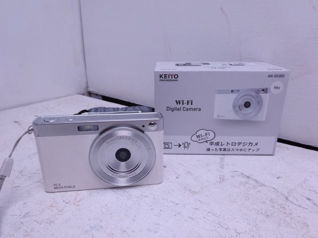 KEIYO デジカメ AN-DC003 デジタルカメラ wifi カメラ 写真 2604【M