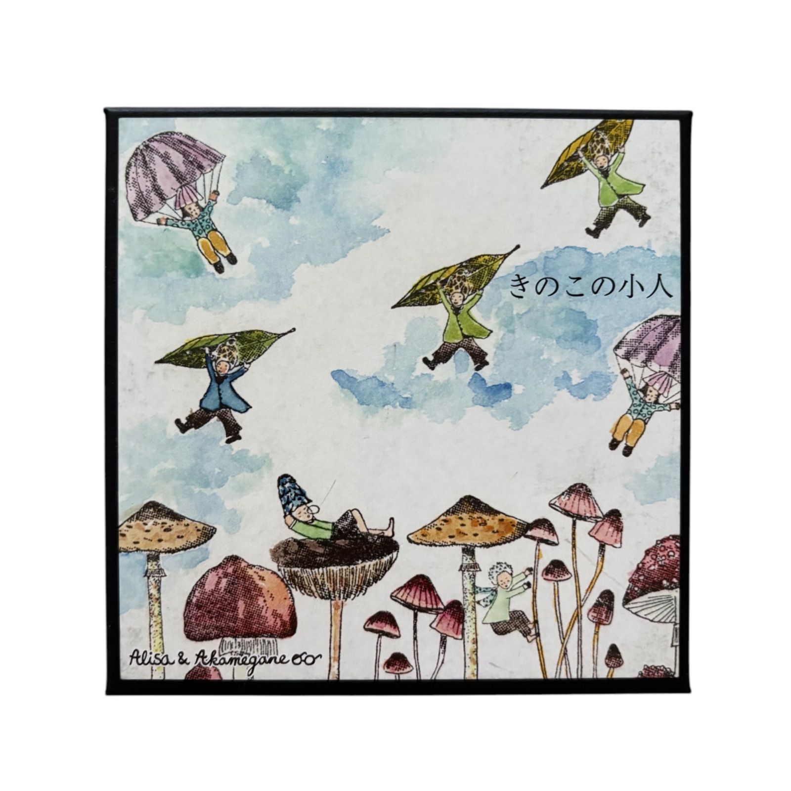 ありさ＆あかめがねthe early bird the book wormu0026こびと スタンプ 2箱セット【C468】