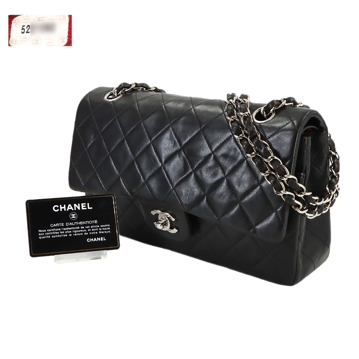 新品同様 シャネル CHANEL マトラッセ 25 チェーン ショルダー バッグ