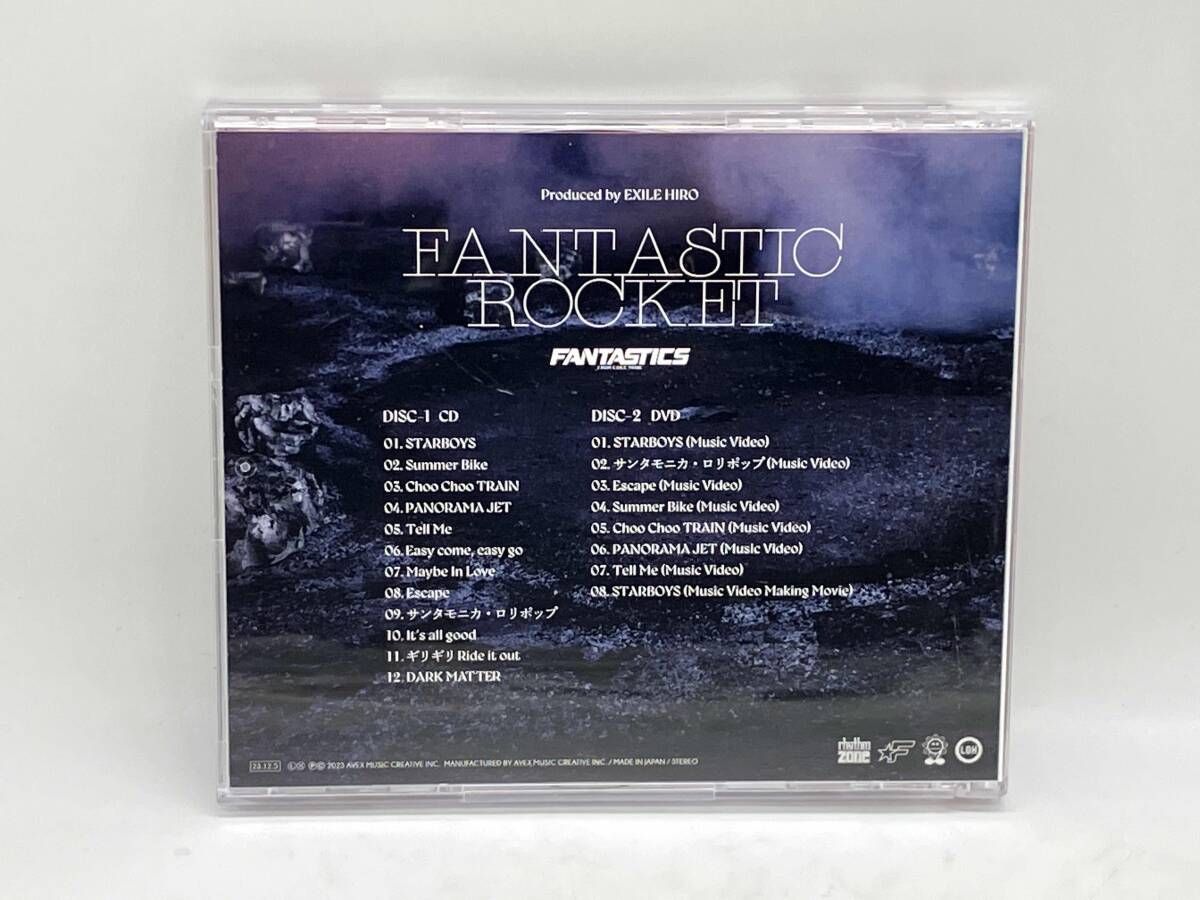 FANTASTICS from EXILE TRIBE CD FANTASTIC ROCKET(MV盤)(DVD付