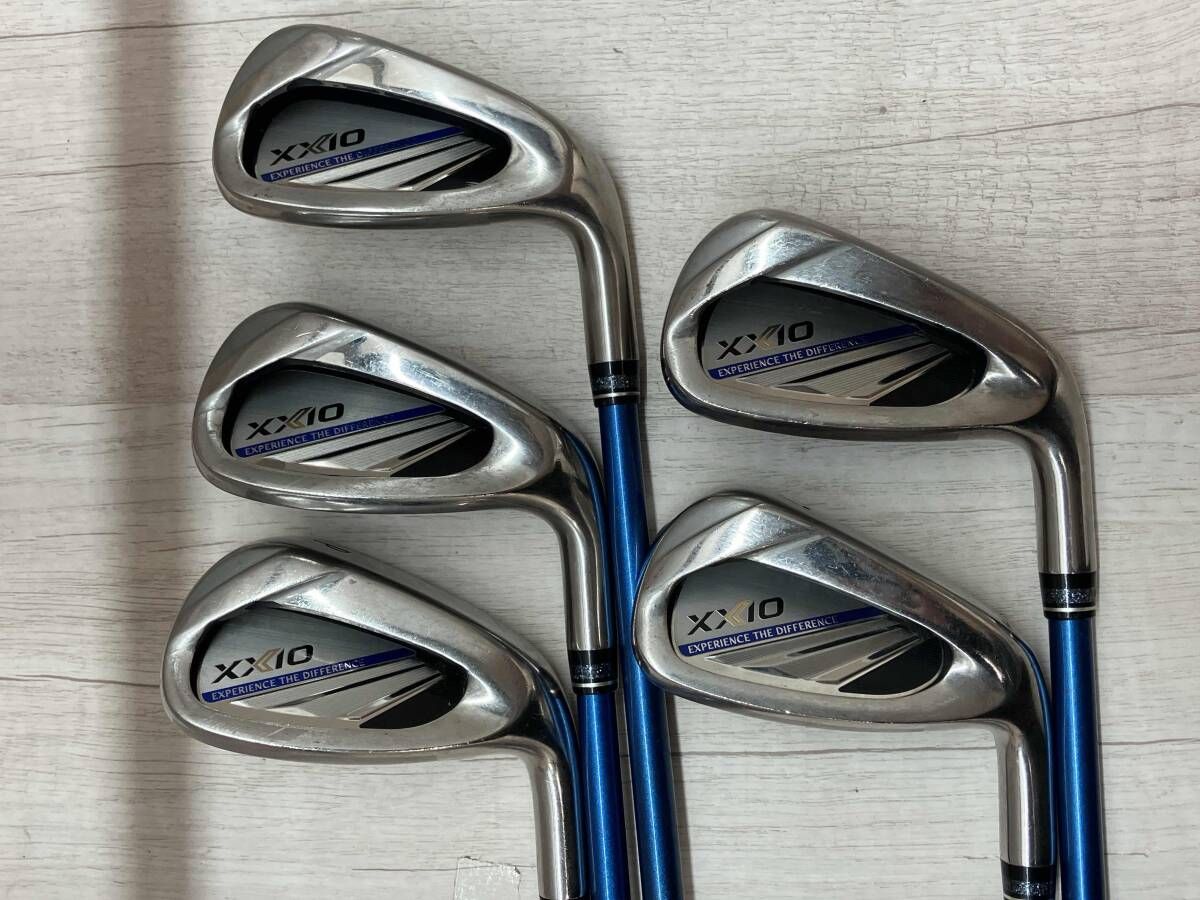 ゴルフ DUNLOP XXIO ELEVEN ネイビー アイアンセット ダンロップ FLEX