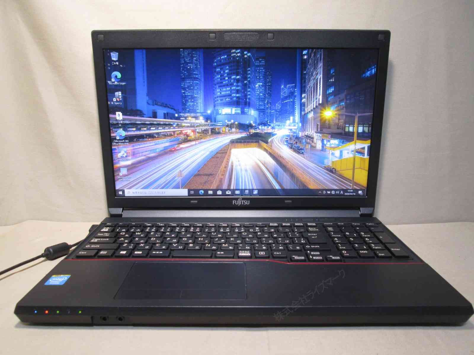 富士通 LIFEBOOK A553/GX【Celeron B730 1.8GHz】 【Windows10 Pro】MS 