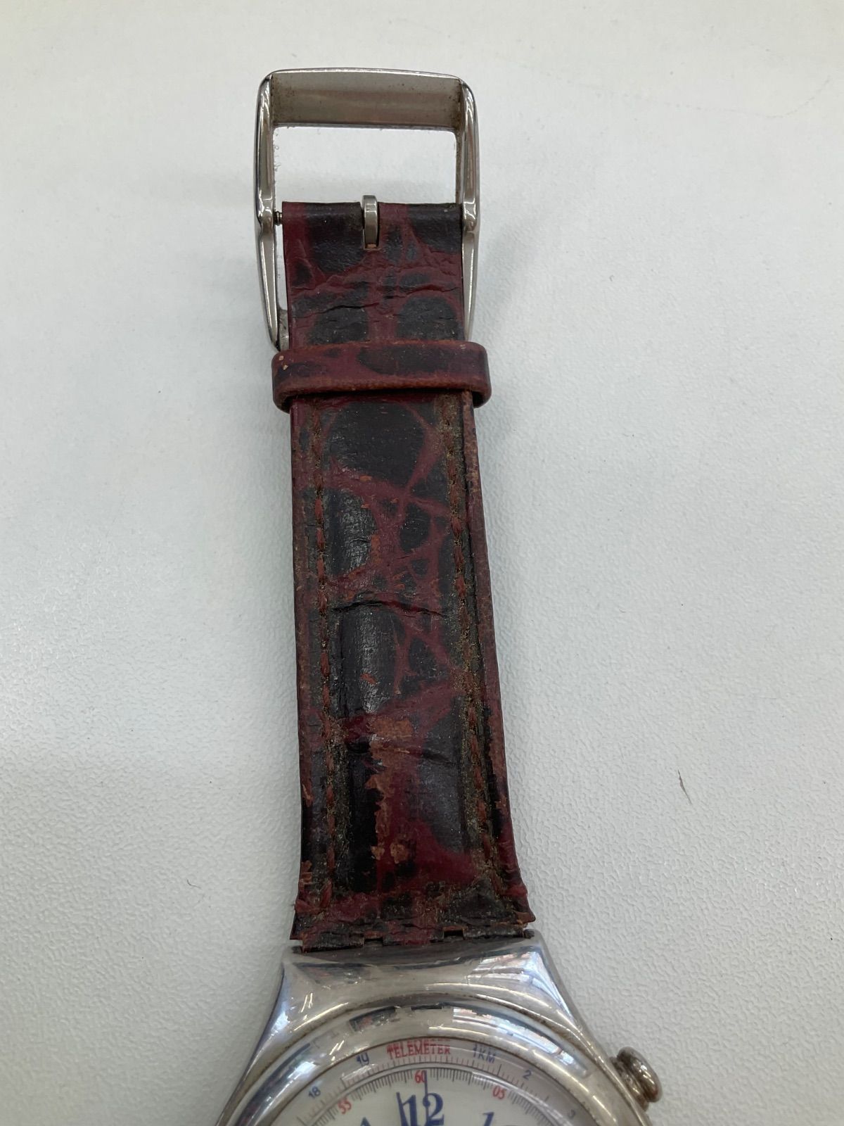 ジャンク品】 swatch IRONY (スウォッチ アイロニー) AG1995 クロノ 