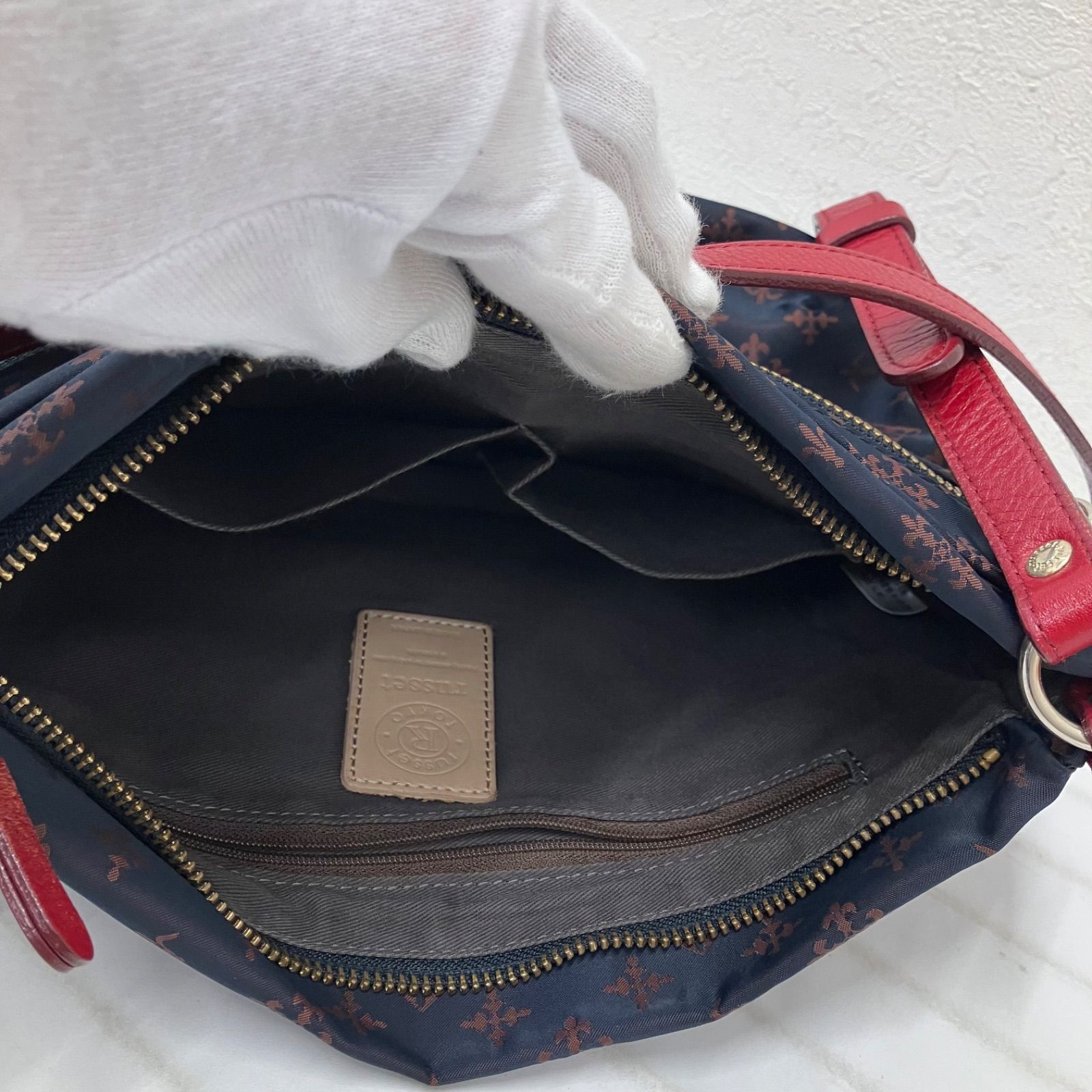 新品 未使用 ラシット RUSSET ハンドバッグ ショルダーバッグ 鞄 2WAY 
