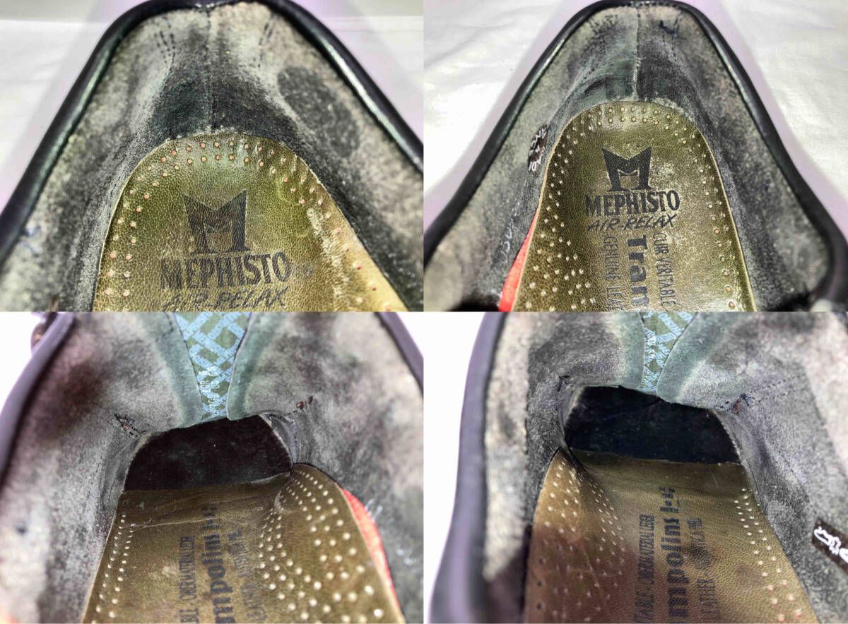 MEPHISTO メフィスト 290792 レザー スニーカー ローカット made in 
