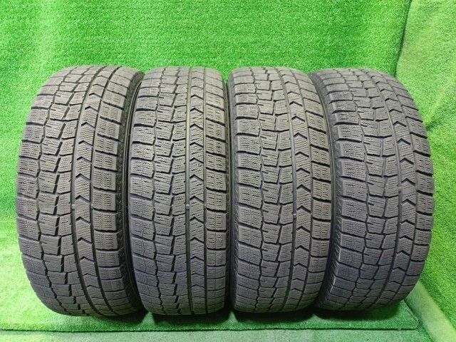 DUNLOP スタッドレス ダンロプ ウインターマックスWM02 215/65R16 4本 2本6ミリ 2本7ミリ
